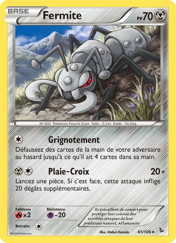 Carte Fermite 61/106 – Étincelles