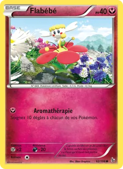 Carte Flabébé 62/106 – Étincelles