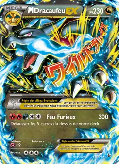 Carte M-Dracaufeu EX 69/106 – Étincelles