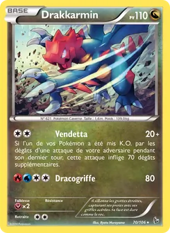 Carte Drakkarmin 70/106 – Étincelles