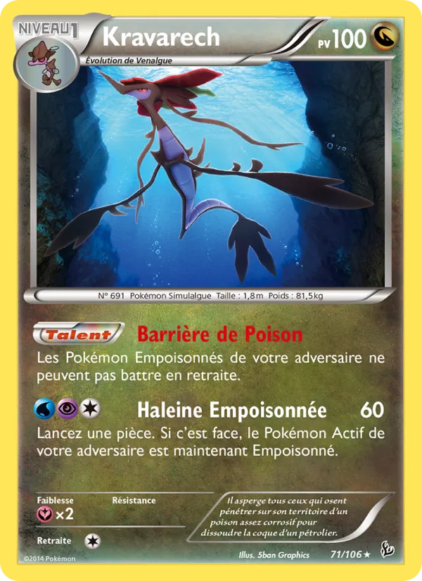Carte Kravarech 71/106 – Étincelles