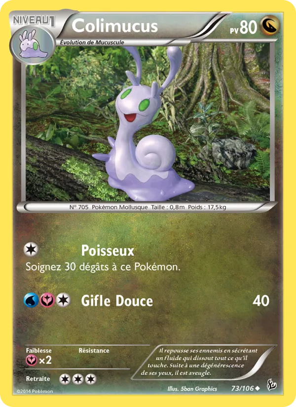 Carte Colimucus 73/106 – Étincelles