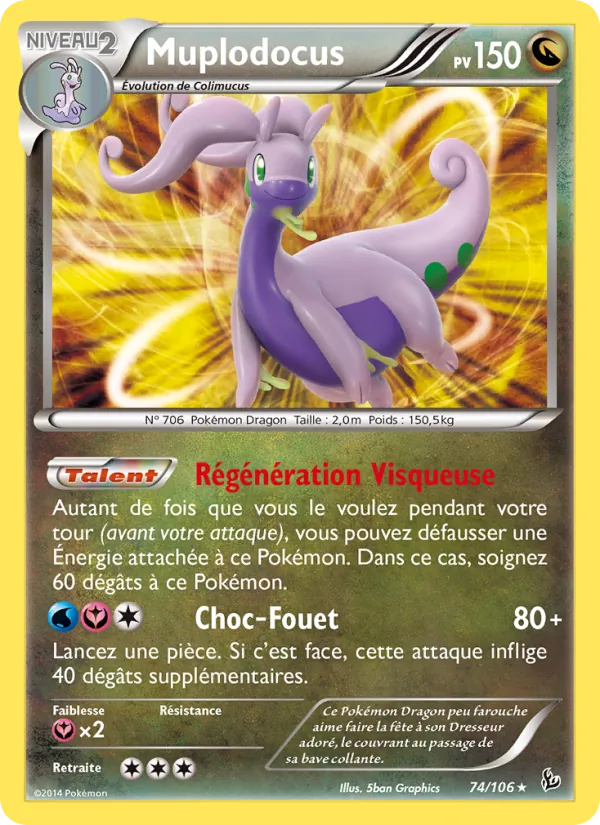 Carte Muplodocus 74/106 – Étincelles