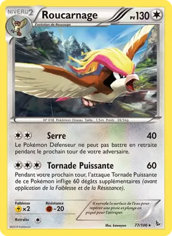 Carte Roucarnage 77/106 – Étincelles