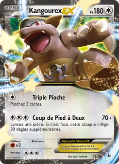 Carte Kangourex EX 78/106 – Étincelles