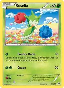 Carte Rosélia 8/106 – Étincelles