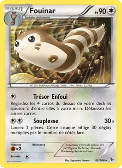 Carte Fouinar 82/106 – Étincelles