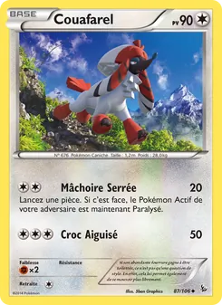 Carte Couafarel 87/106 – Étincelles