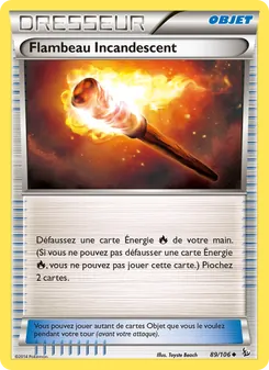 Carte Flambeau Incandescent 89/106 – Étincelles