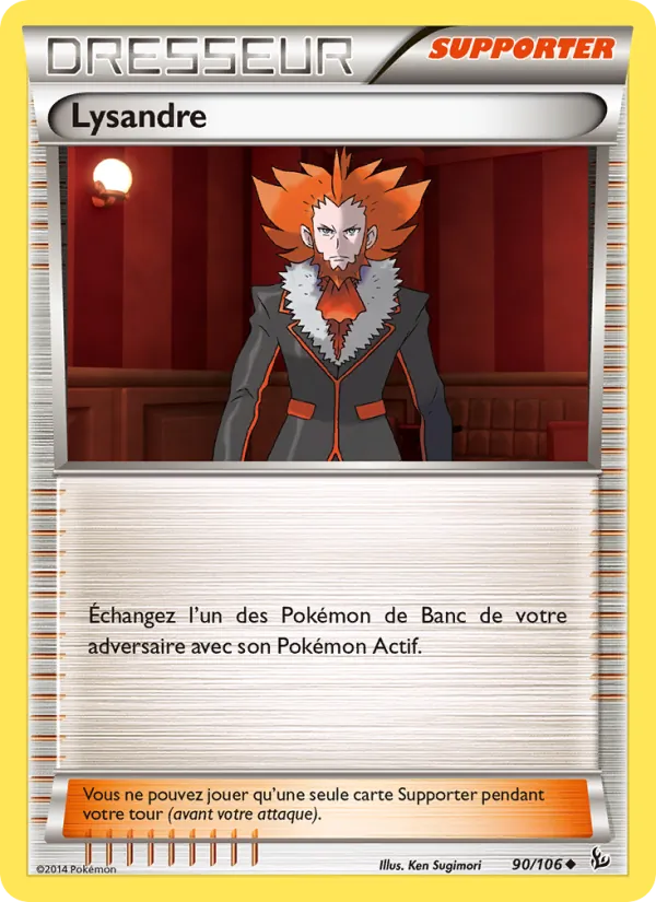 Carte Lysandre 90/106 – Étincelles
