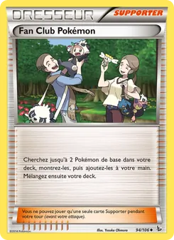 Carte Fan Club Pokémon 94/106 – Étincelles