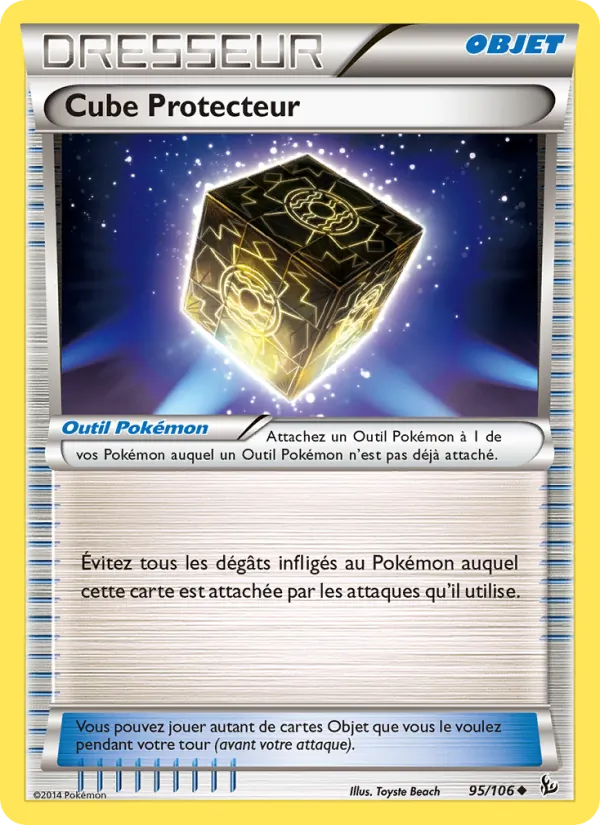 Carte Cube Protecteur 95/106 – Étincelles