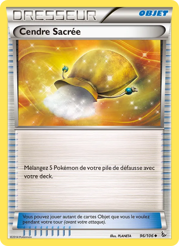 Carte Cendre Sacrée 96/106 – Étincelles