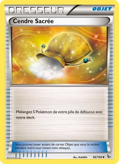 Carte Cendre Sacrée 96/106 – Étincelles
