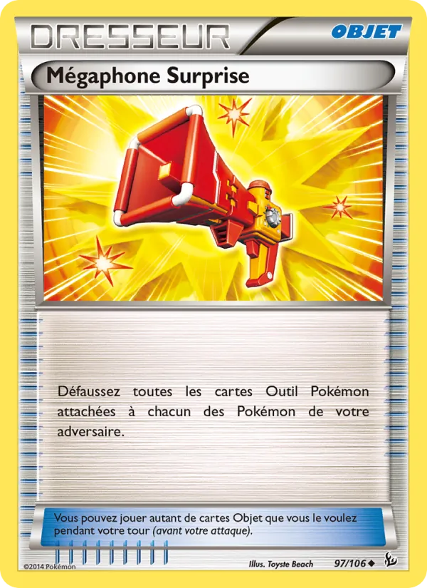 Carte Mégaphone Surprise 97/106 – Étincelles