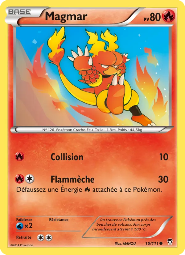 Carte Magmar 10/111 – Poings Furieux