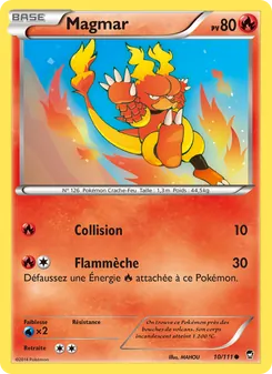 Carte Magmar 10/111 – Poings Furieux