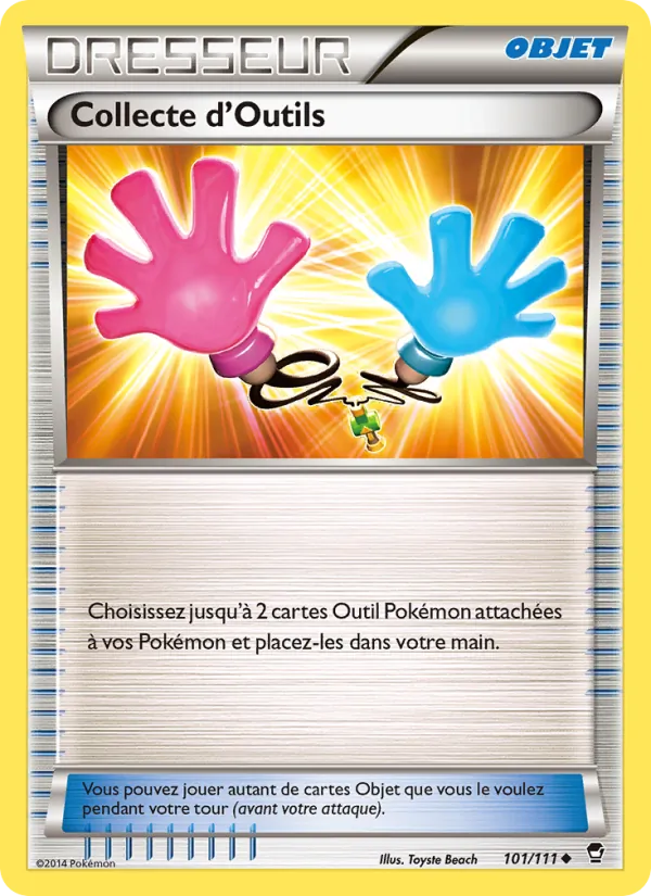 Carte Collecte d'Outils 101/111 – Poings Furieux