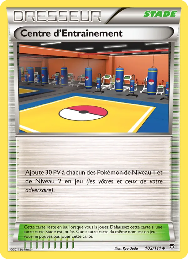 Carte Centre d'Entraînement 102/111 – Poings Furieux