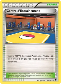Carte Centre d'Entraînement 102/111 – Poings Furieux
