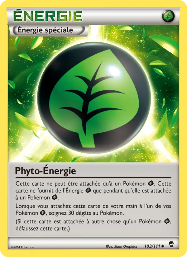 Carte Phyto-Énergie 103/111 – Poings Furieux