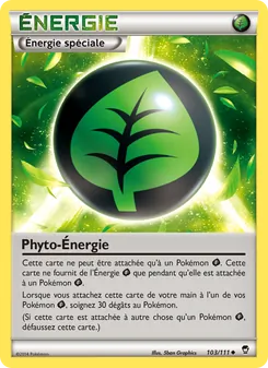 Carte Phyto-Énergie 103/111 – Poings Furieux