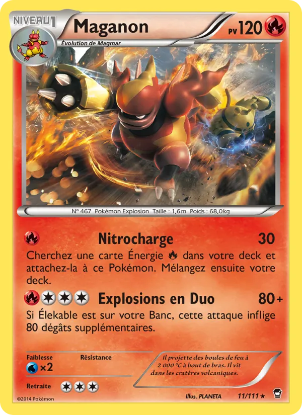 Carte Maganon 11/111 – Poings Furieux