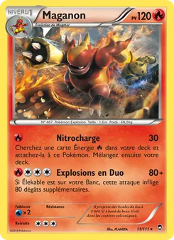 Carte Maganon 11/111 – Poings Furieux