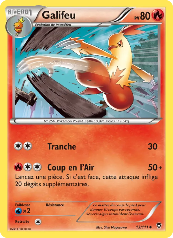 Carte Galifeu 13/111 – Poings Furieux