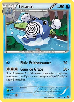 Carte Têtarte 16/111 – Poings Furieux