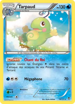 Carte Tarpaud 18/111 – Poings Furieux