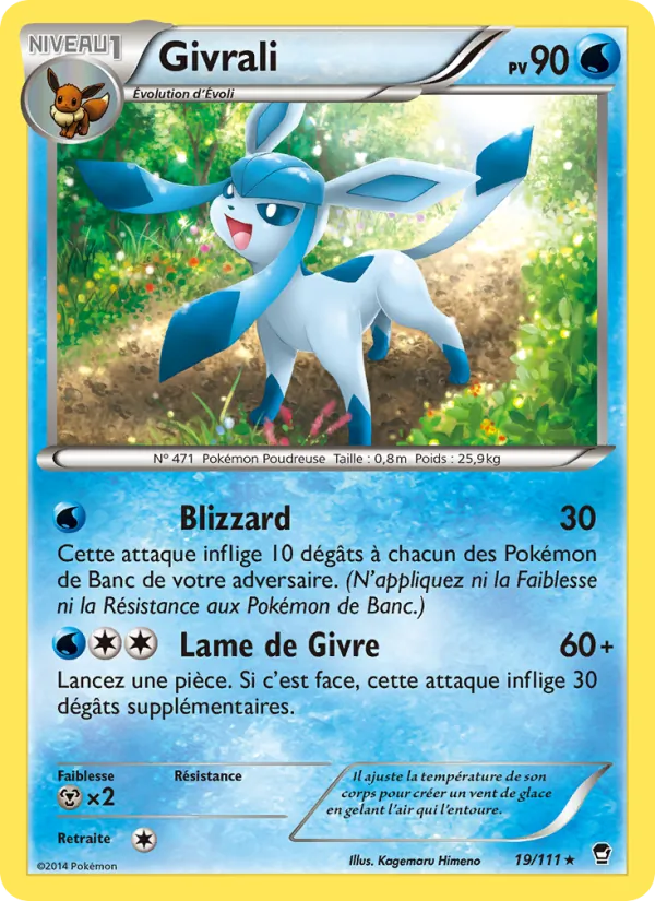 Carte Givrali 19/111 – Poings Furieux