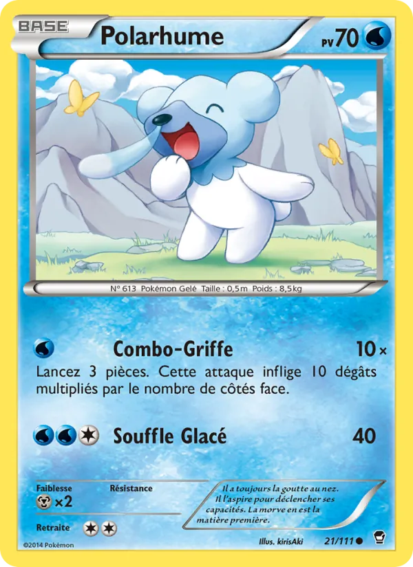 Carte Polarhume 21/111 – Poings Furieux