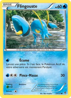 Carte Flingouste 23/111 – Poings Furieux
