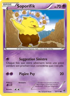 Carte Soporifik 35/111 – Poings Furieux