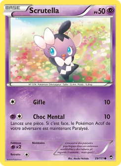 Carte Scrutella 39/111 – Poings Furieux