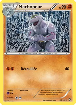 Carte Machopeur 45/111 – Poings Furieux