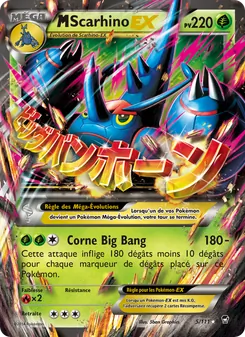 Carte M-Scarhino EX 5/111 – Poings Furieux