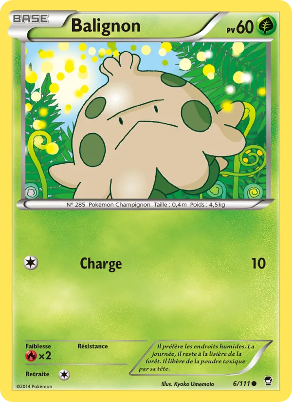 Carte Balignon 6/111 – Poings Furieux
