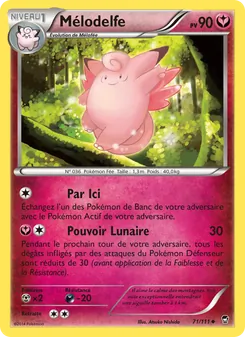 Carte Mélodelfe 71/111 – Poings Furieux