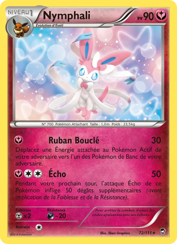 Carte Nymphali 72/111 – Poings Furieux