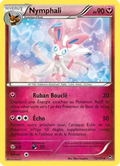 Carte Nymphali 72/111 – Poings Furieux