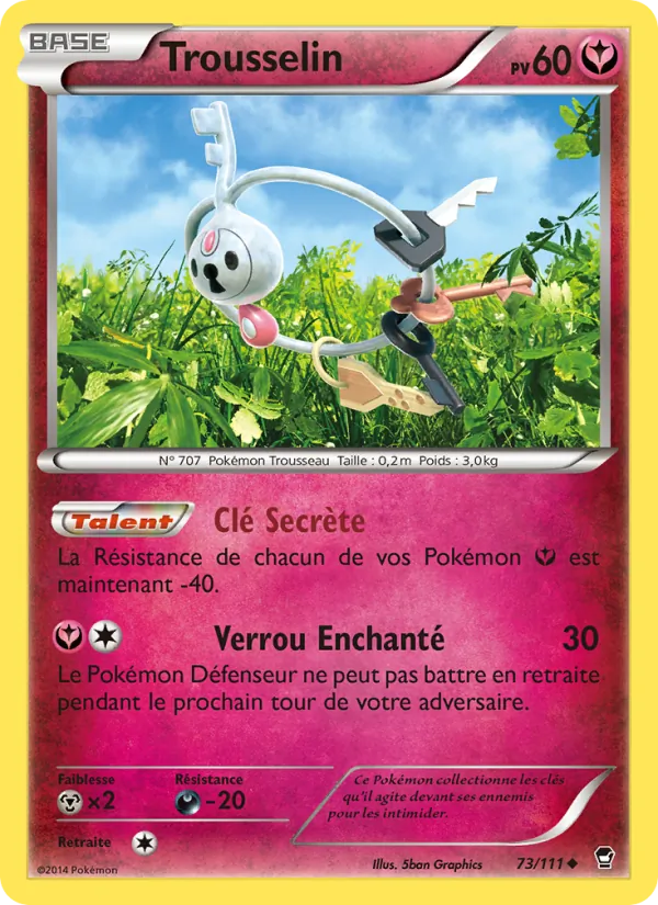 Carte Trousselin 73/111 – Poings Furieux