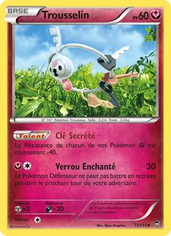 Carte Trousselin 73/111 – Poings Furieux