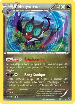 Carte Bruyverne 77/111 – Poings Furieux