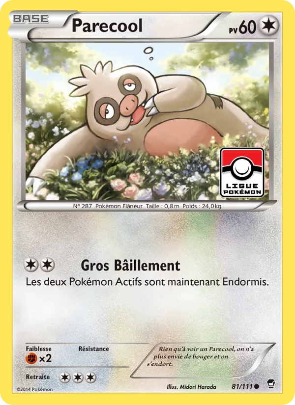 Carte Parecool 81/111 – Poings Furieux