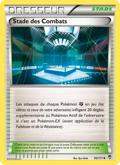 Carte Stade des Combats 90/111 – Poings Furieux