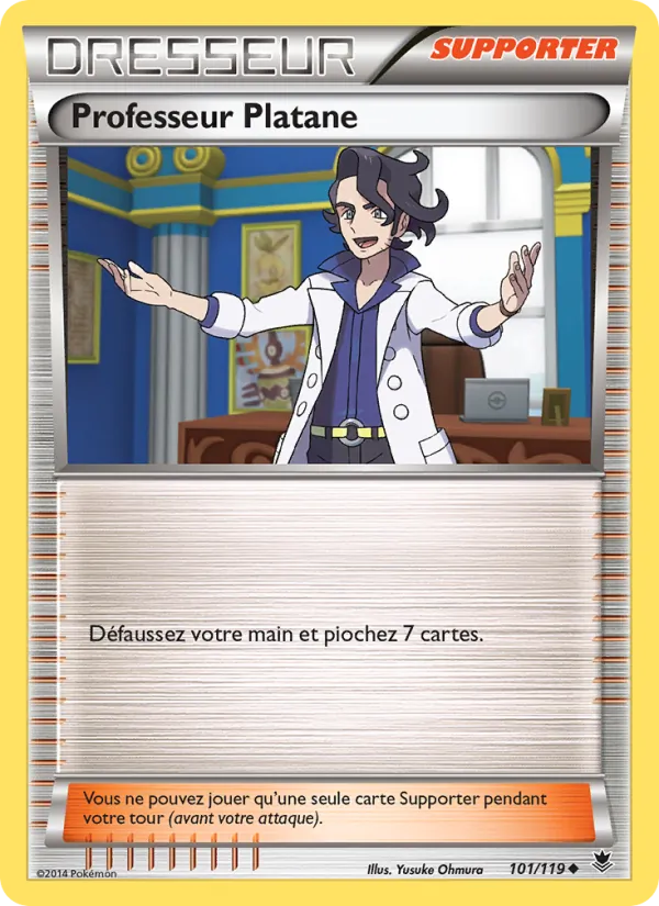 Carte Professeur Platane 101/119 – Vigueur Spectrale
