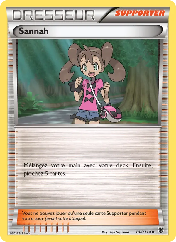 Carte Sannah 104/119 – Vigueur Spectrale