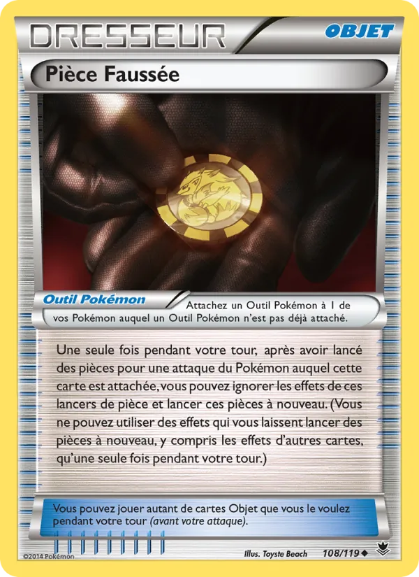 Carte Pièce Faussée 108/119 – Vigueur Spectrale